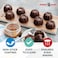 Nordic Ware Brownie Bundt Pan 375 Cup Capacity Graphite