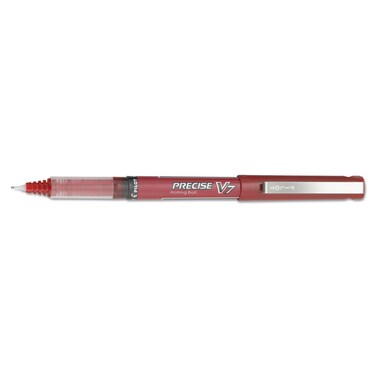 Pilot 35352 Precise V7 Roller Ball Stick Pen Precision Point Red Ink 7mm Dozen