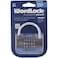 Wordlock PL004BK 01336000854 Combination Padlock 1 Pack Black