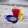 Spielstabil Large Sand Sieve Beach Toy One Sifter Included  Colors Vary  Made in Germany