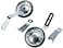 Wald W10252 Bicycle Training Wheels 16 to 20Inch Wheels75 and 1Inch Frame TubesSilver