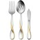 Oneida Golden Aquarius 3Piece Serving Set