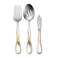 Oneida Golden Aquarius 3Piece Serving Set