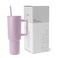 Simple Modern 40 oz Tumbler with Handle and Straw Lid  Insulated Cup Reusable Stainless Steel Water Bottle Travel Mug Cupholder Use  Gifts for Women Men Him Her  Trek Collection  Lavender Mist
