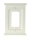 Amerelle 178RW Mantel Wallplate Single Rocker White
