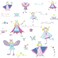 RoomMates RMK1015SCS Fairy Princess Wall Decals