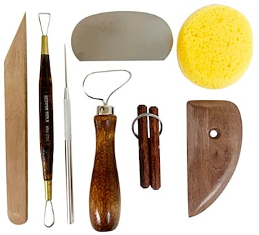 Potters Tool Kit Has All The Essential Tools For Cleaning Trimming And Shaping Your Pottery Creation