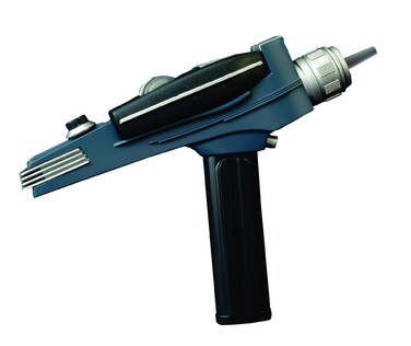 Diamond Select Toys Star Trek The Original Series Black Handle Phaser