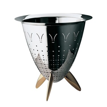 Alessi MAX LE Chinois Colander Silver