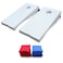 Driveway Games All Weather Corntoss Bean Bag Cornhole Yard Game Set for Indoor and Outdoor Use with 2 Target Boards and 8 Bean Bags White