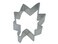 CybrTrayd RM Maple Leaf Canadian National Symbol 3 Cookie Cutter Metallic