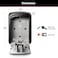Master Lock Set Your Own combination Wall Mount Lock Box 5 Key capacity Black 5401EC