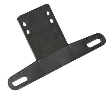 Wesbar 003211 Plastic Bracket License Plate Black 814 x 258