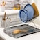 Better Houseware Silverware Utensil Drying Rack Holder Basket for Spoons  Chopsticks Silverware Caddy Silverware Drying Basket Silverware Drainer Basket 3 Compartments Premium 304 Stainless Steel