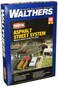 Walthers Cornerstone Series Kit HO Scale Full Set Asphalt Street System