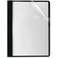 Oxford Premium Clear Front Report Covers Black Letter Size 25 per box 58806EE