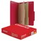 Universal  Pressboard Classification Folders Letter 6Section Ruby Red 10bx