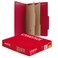 Universal  Pressboard Classification Folders Letter 6Section Ruby Red 10bx