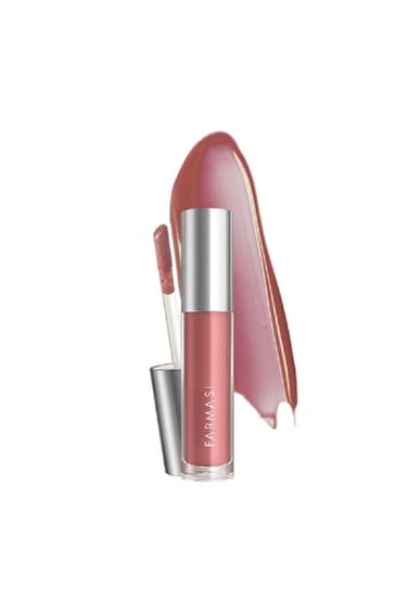 FARMASi Tinted Lip Plumper Plumping Lip Gloss Promoting Natural Circulation for Fuller Younger Looking Lips Hydrating HighShine Volumizes 02 floz Lover