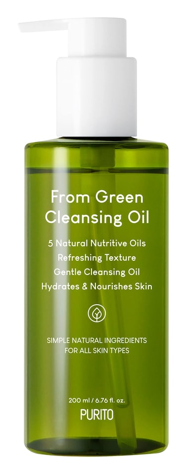 PURITO From Green Cleansing Oil 676 floz  200ml Gentle Facial Cleanser Crueltyfree  Vegan Naturederived Oils Renewal