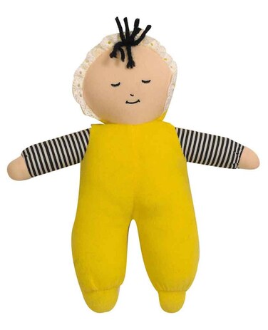 Childrens Factory Babys First Asian Girl Fabric Doll  10x 9x 2