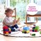 Edushape TrainThemed Soft Baby Blocks for Toddlers 13 30 Pieces  EduBlocks Soft Blocks Foam Blocks  Stacking Blocks Building Blocks for Daycares and Preschools