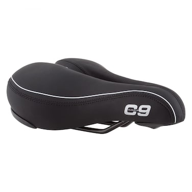 Sunlite Cloud9 Bicycle NonSuspension Comfort Saddle Comfort Select Tricolor