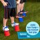 Just Jump It Set of 2 EZ Steppers  Active Indoor and Outdoor Activities for Kids  Can Stepper Toys  Blue