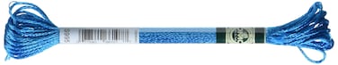 DMC Satin Floss 87yd Aurora Blue