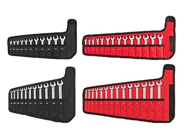 TEKTON Stubby and Standard Length Combination Wrench Set with Pouch 50Piece 1434 in 619 mm  WCB94902