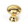 Laurey 40701 Solid 138Inch Diameter Knob Polished Brass