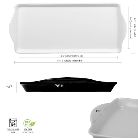 Corelle Coordinates by Reston Lloyd Melamine Tidbit Serving Tray Pretty Pink