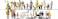 Faller 153006 Fairgoers 36HO Scale Figure Set