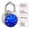 Master Lock 1505D Locker Lock Combination Padlock 1 Pack Colors may vary