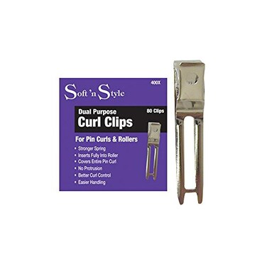 Soft N Style Dual Purpose Curl ClipsOne Size