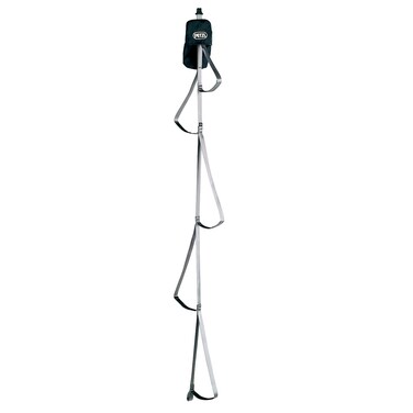 Petzl  Stirrup Light of Artificial 5 Steps for Climbing Polyester Black