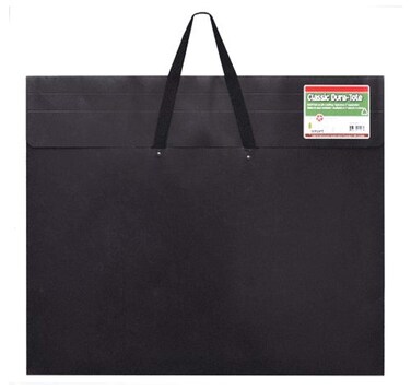 Star Products Black 17 22 2Inch Dura Tote Classic Poly Portfolio 17x22x2