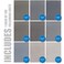 MicroMesh 9 Sanding Sheet Introductory Woodworkers Kit with a 2 inch by 3 inch Foam Sanding Block