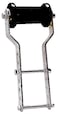 CE Smith  Trailer Adjustable Keel Roller Bracket Assembly  Durable Boat Trailer Accessory  3  Black 32003G