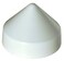 Dock Edge Unisex Adult Baseball  PVC Cone Head Piling Cap White 11Inch White 11Inch US