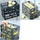 Tourna Ballport Tennis Ball Hopper Holds 80 Balls Durable and Lightweight  Black