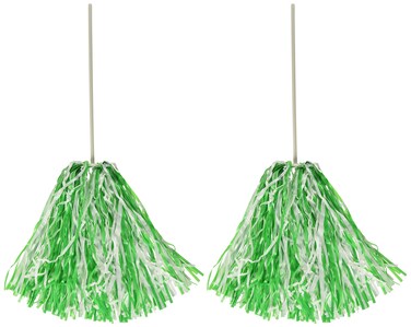 Green  White Poly Shakers  512 Strand