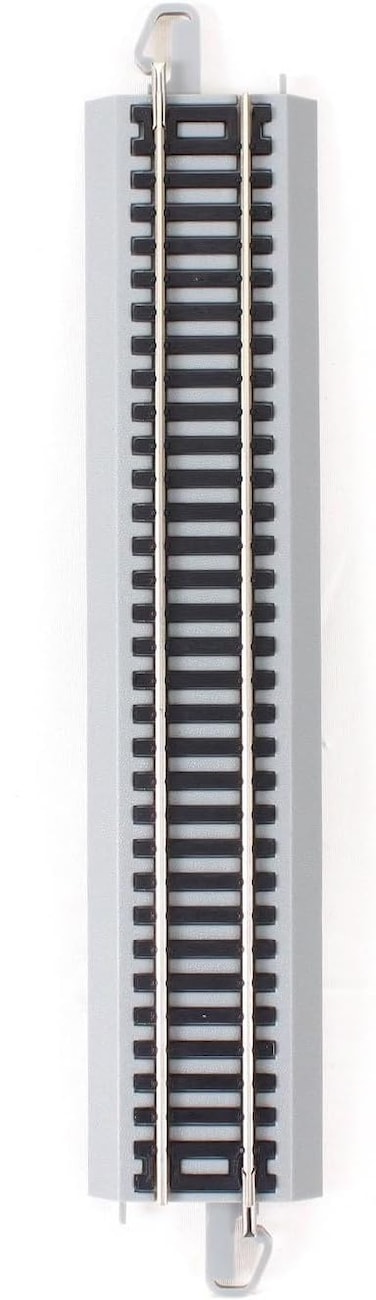 Bachmann Trains SnapFit EZ TRACK WORLDS GREATEST HOBBY FIRST RAILROAD TRACK PACK  NICKEL SILVER Rail With Grey Roadbed  HO Scale Medium