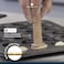 MasterClass Master Class 24Hole NonStick Mini TartCanap Tray with Pastry Tamper 35 x 27cm Grey