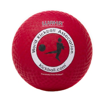 WAKA Official Kickball  Adult 10  Red