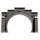 Noch 34852 Tunnel Portal Double Gray N Scale Model Kit 123 x 85 cm