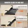 VEVOR Clamp on Keyboard Tray Under Desk Desk Keyboard Tray Slide Out with Sturdy NoDrill C Clamp Mount Large 268 x 11 inch SlideOut Computer Drawer for Typing in Home Office Work