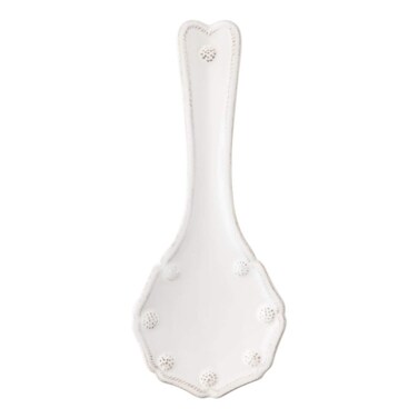 Juliska Berry  Thread Spoon Rest  Whitewash