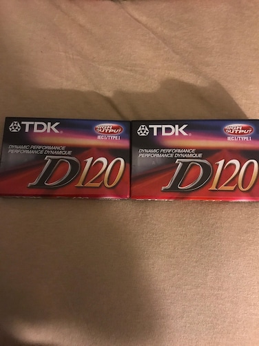 TDK Dynamic C120 2 pack