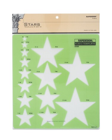Rapidesign Stars Template 1 Each R2013